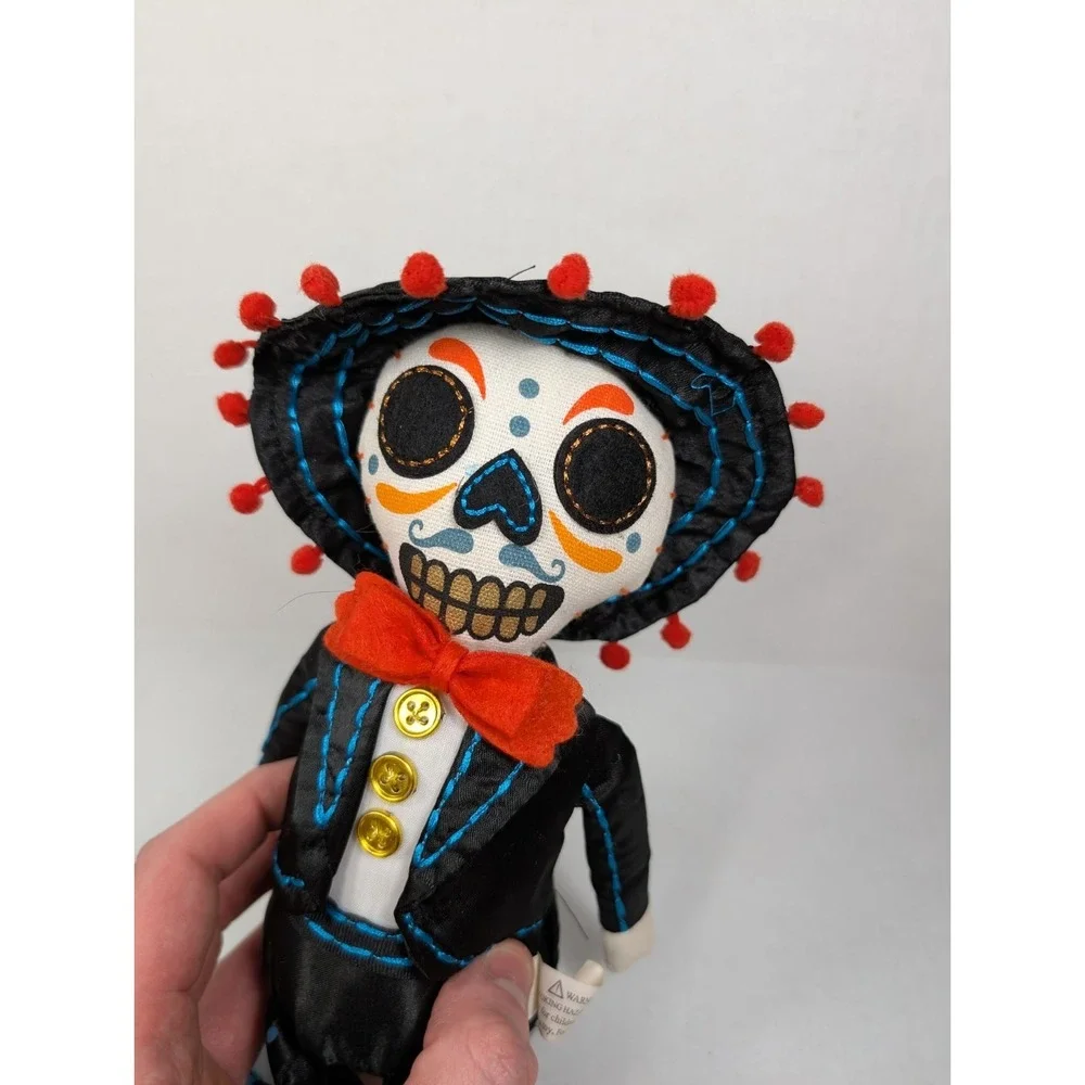 Target Halloween Cat & Dia De Los Muertos Hyde n Eek Soft Fabric Skeleton Catrin